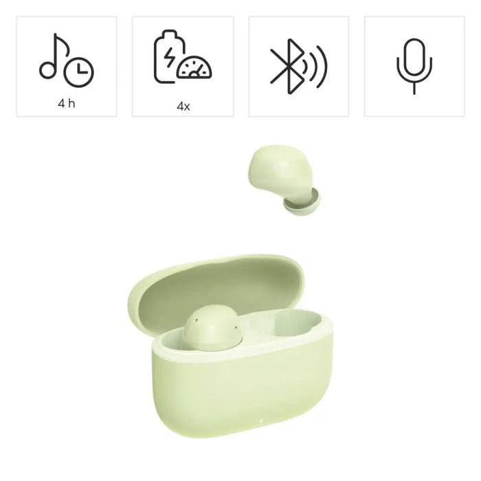 HAMA Блутут слушалки ’Freedom Buddy II’ True Wireless Зелен