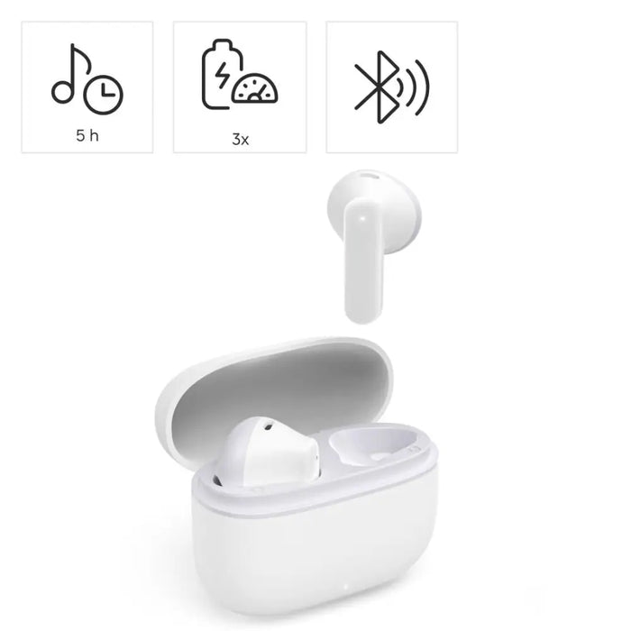 Hama Блутут слушалки ’Freedom Light II’ Bluetooth TWS бял