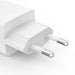 HAMA Бързо мини зарядно 45 W 1x USB-C - 1x USB-A PD бяло