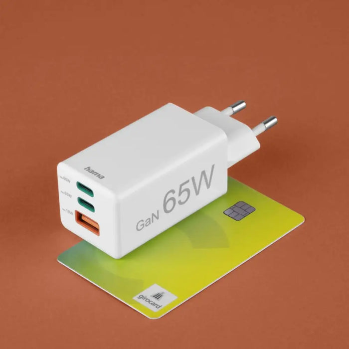 HAMA Бързо мини зарядно 65W GaN PD 201996