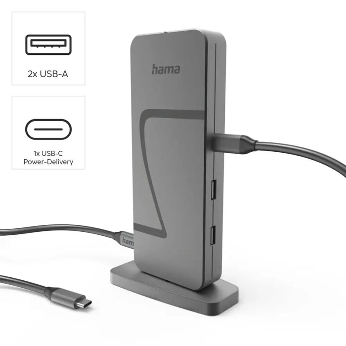 HAMA Докинг станция ’Connect2Office Speed’ USB4 USB-C PD 40