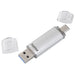 HAMA Флаш памет ’C-Laeta’ Тип USB-C 128 GB