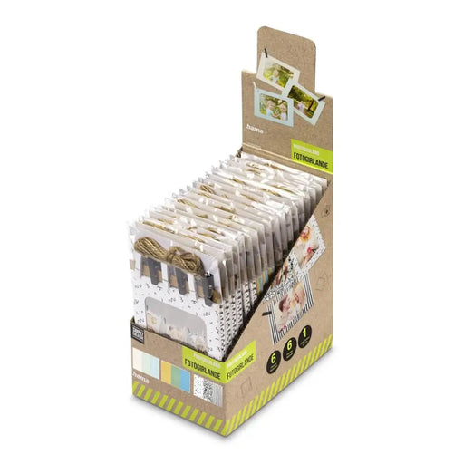 HAMA Фото Гирлянд ’Mix’ с въже и щипки асорти