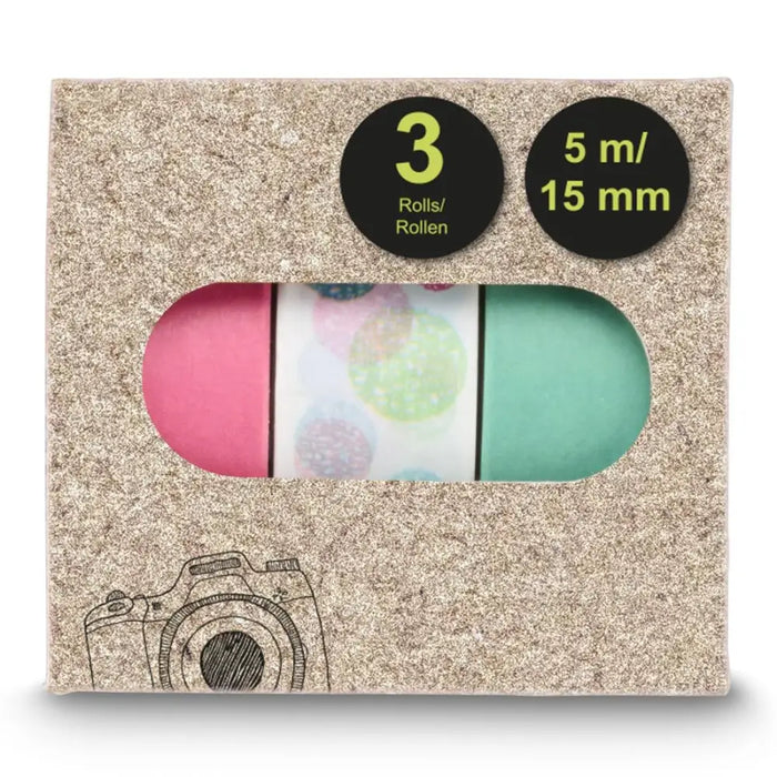 HAMA Хартиено тиксо за снимки 1.5x500 см различни мотиви