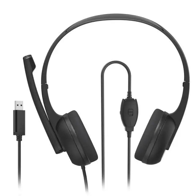 HAMA ’HS-USB 250 V2’ PC Office слушалки стерео черни