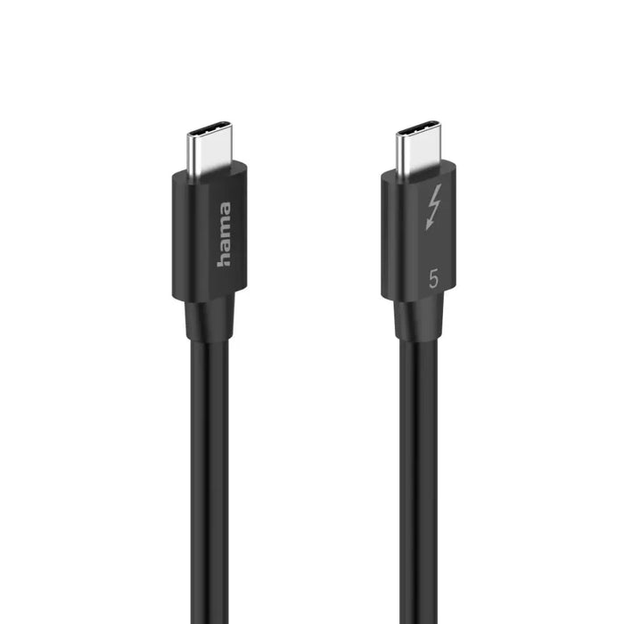 HAMA Кабел ’USB-C’ Thunderbolt-5 80 Gbit/s 5A 240W Ultra-HD