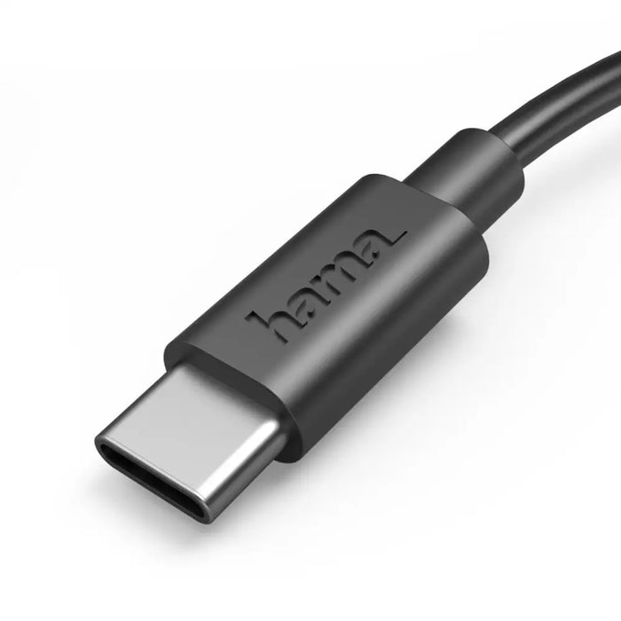HAMA Кабел USB-C - USB А 0,5 м 480Мbit/ 3А черен