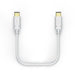 HAMA Кабел за зареждане USB-C - USB-C 1,5 м бял