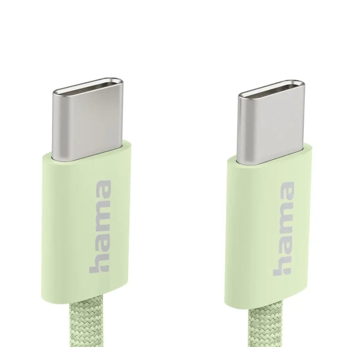 HAMA Кабел за зареждане ’Fabric’ USB-C - USB-C 1 m Nylon