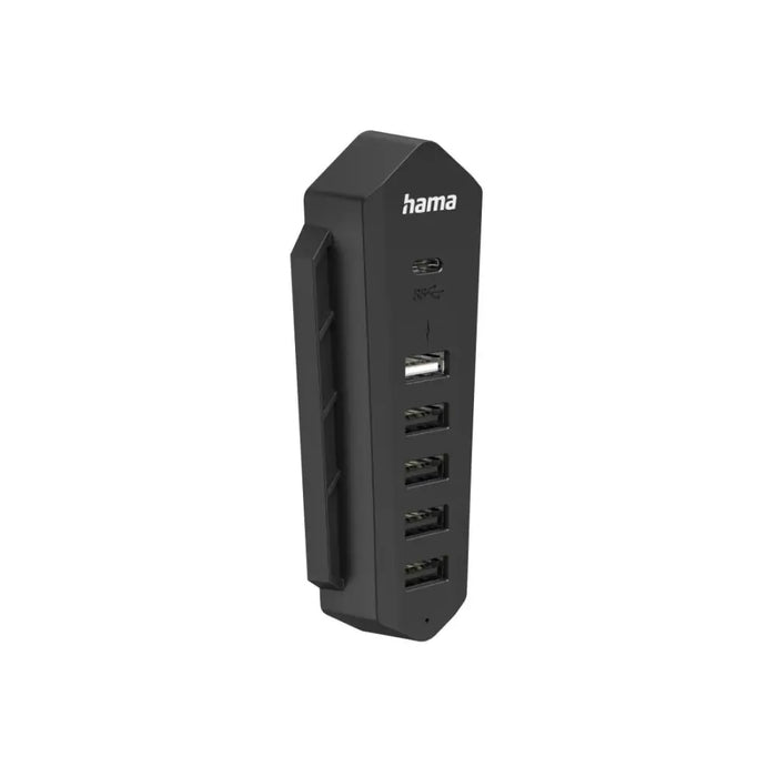 HAMA Хъб за Playstation 5 6in1 USB (1x USB-C 5x USB-A) черно