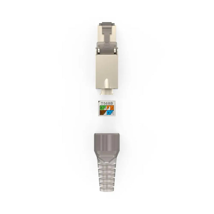 HAMA Комплект мрежови конектори CAT 6a 10 Gbit/s екраниран