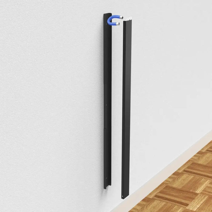 HAMA Магнитен кабелен канал 90 см за стенен монтаж черен