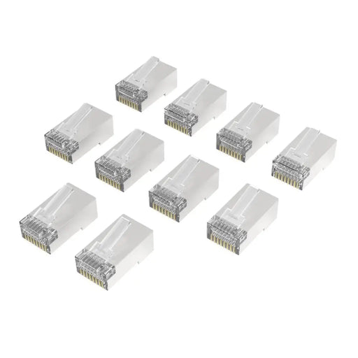 HAMA Накрайник RJ45 CAT 6a 10 Gbit/s екраниран 10 бр.