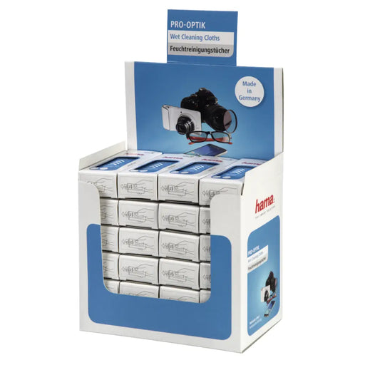 HAMA ’Pro-Optik’ Мокри кърпи за почистване на очила