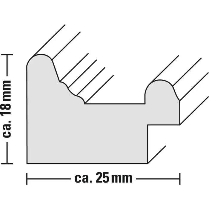 HAMA Рамка за снимки ’Rustic’ 20 x 30 см пластмасова дъб