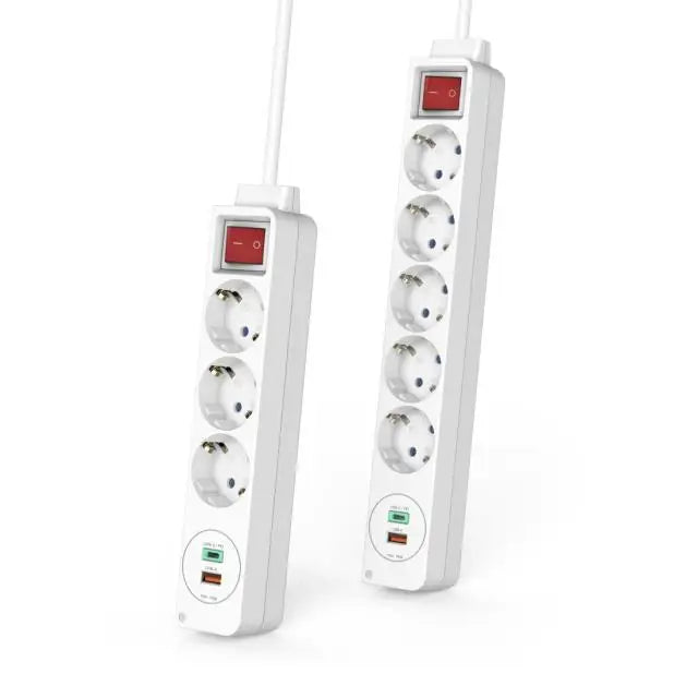 HAMA Разклонител USB-C/USB-A 3.4A 3 гнезда