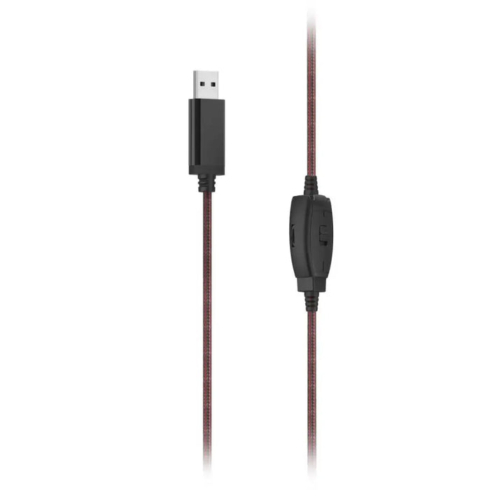 HAMA Слушалки с микрофон HS-USB400 V2 черно