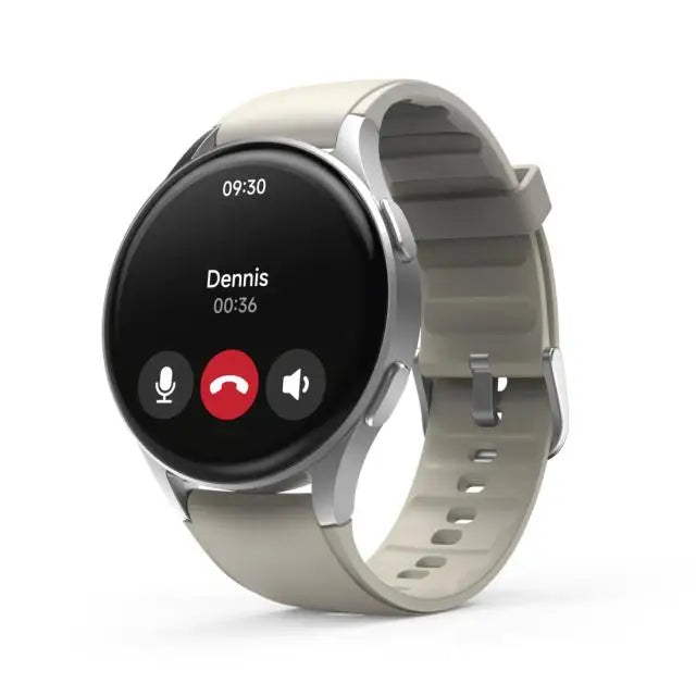 HAMA Смартчасовник ’8900’ GPS AMOLED 1.32’ Alexa,SP02,бежов