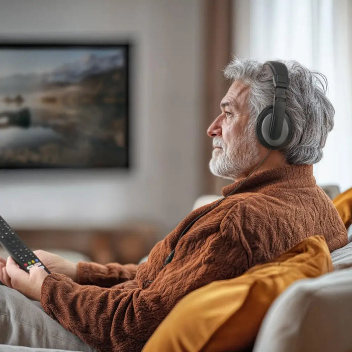 HAMA Стерео слушалки ShellTV Over-ear с 6 м кабел 113dB