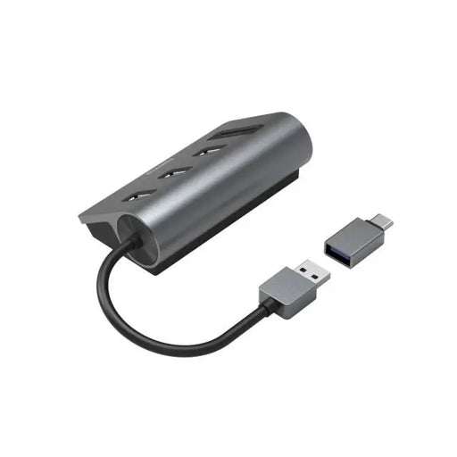 HAMA USB хъб/четец на карти 5 порта 3x
