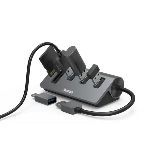 HAMA USB хъб/четец на карти 5 порта 3x
