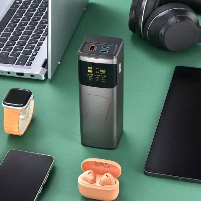 HAMA Външна батерия „High Power“ 200 W 24000 mAh 2x USB-C