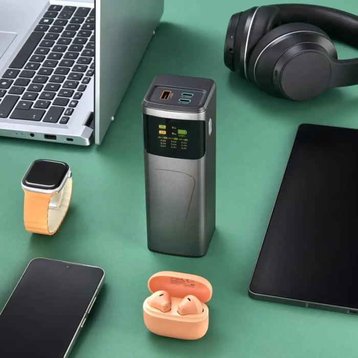 HAMA Външна батерия „High Power“ 200 W 24000 mAh 2x USB-C