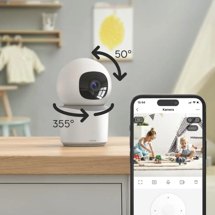 HAMA WiFi камера 1080p за закрити помещения 176652