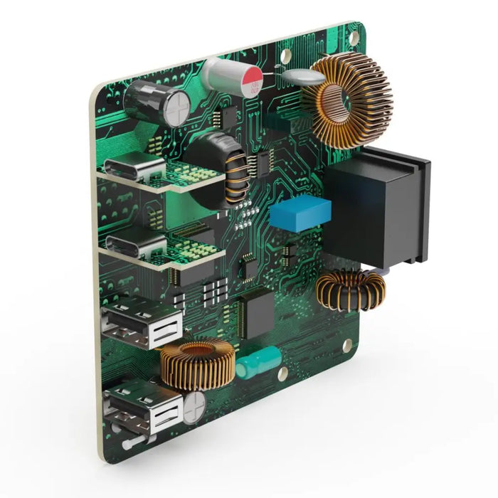 HAMA Зарядна станция 4 порта 60W 2 x USB-C 2 x USB-A PD