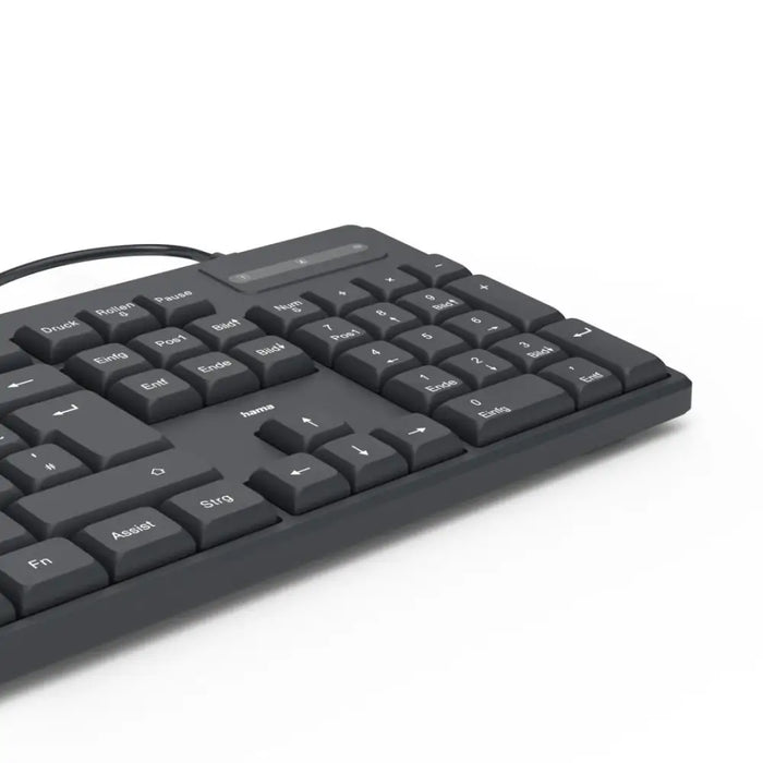 HAMA Жична клавиатура CK-100 кирилизирана USB-C USB-A