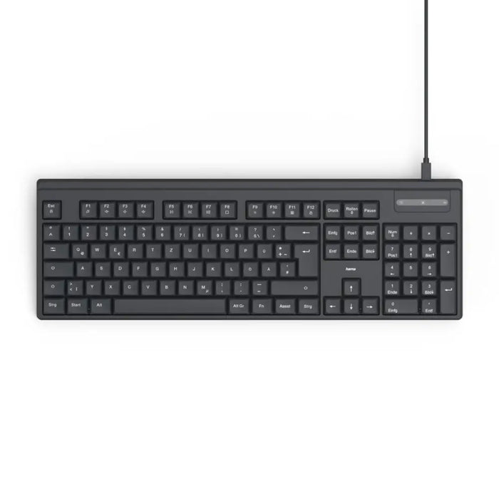HAMA Жична клавиатура CK-100 кирилизирана USB-C USB-A