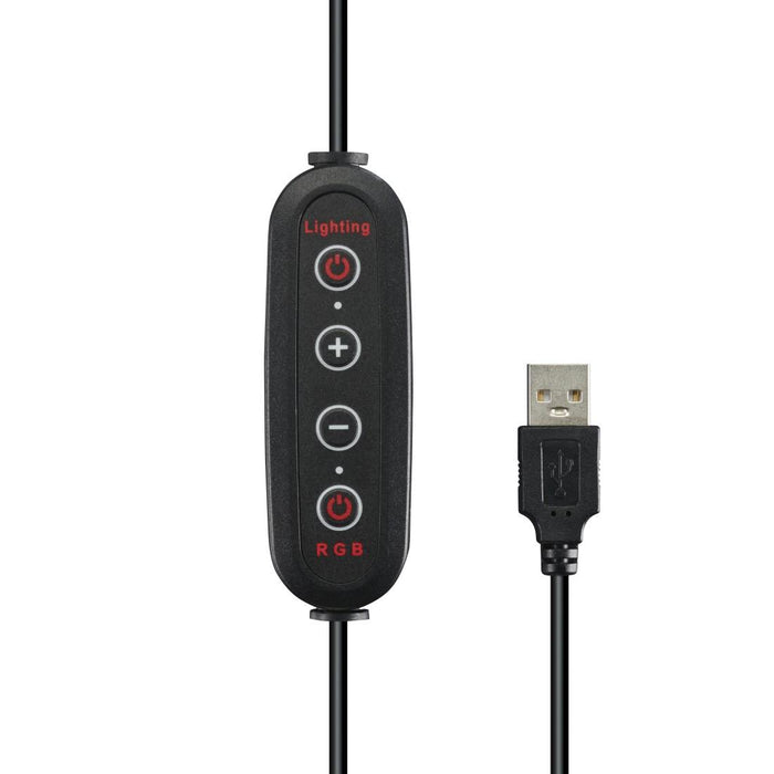Hama LED Лампа със статив "SpotLight FoldUp RGB 102" LED-RGB, комплект за смартфон, сгъваема
