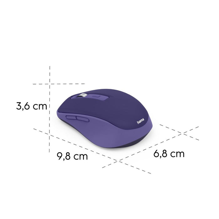 HAMA Безжична мишка &bdquo;WM-450&ldquo;, 2.4 GHz / Bluetooth, 7 бутона
