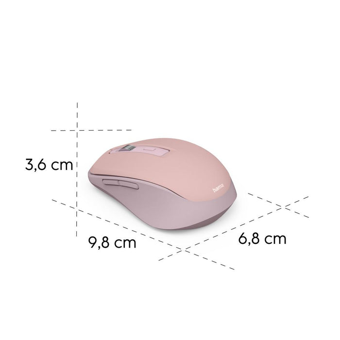 HAMA Безжична мишка &bdquo;WM-450&ldquo;, 2.4 GHz / Bluetooth, 7 бутона