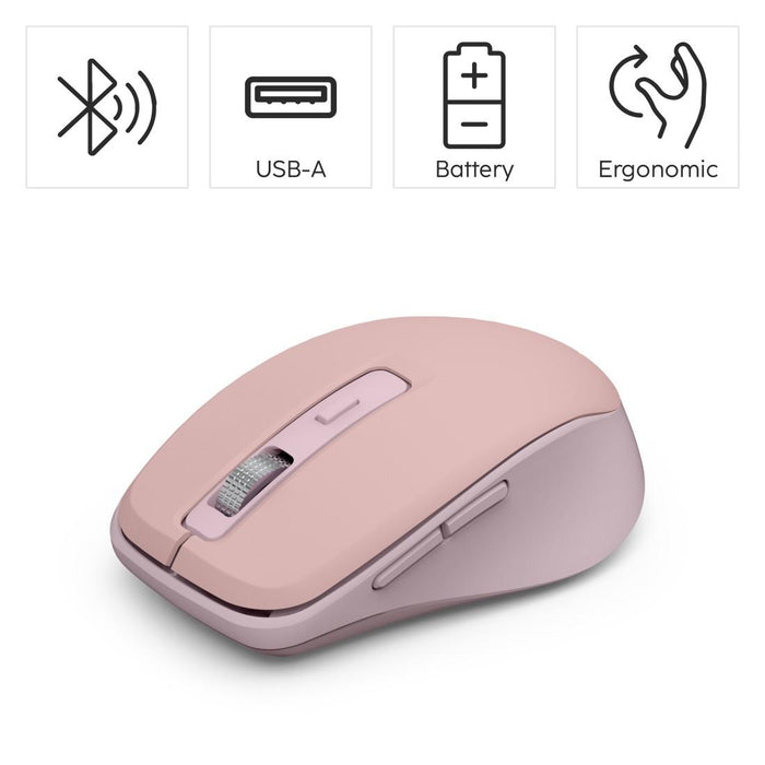 HAMA Безжична мишка &bdquo;WM-450&ldquo;, 2.4 GHz / Bluetooth, 7 бутона