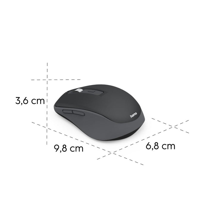 HAMA Безжична мишка &bdquo;WM-450&ldquo;, 2.4 GHz / Bluetooth, 7 бутона