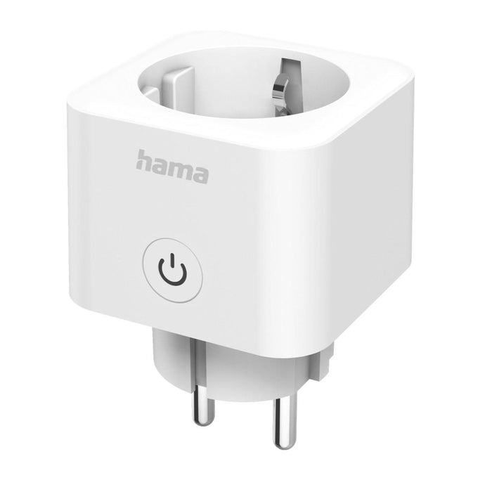 HAMA Смарт мини контакт, Wi-Fi, Гласов контрол, 3680 W, Matter
