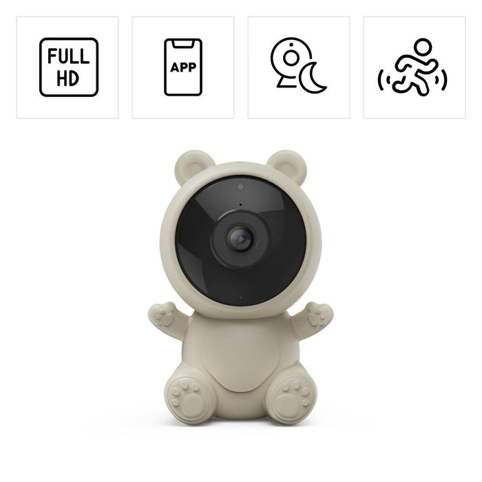 HAMA Wi-Fi Kамера за бебета, приложение, нощна светлина, аудио, 1080p