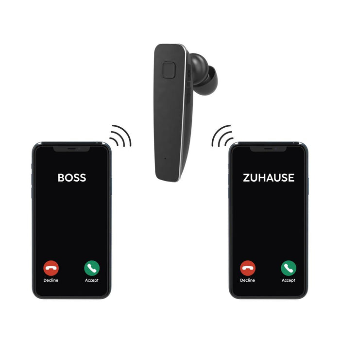 HAMA Блутут слушалка &ldquo;MyVoice2100&rdquo;, Multipoint, черен