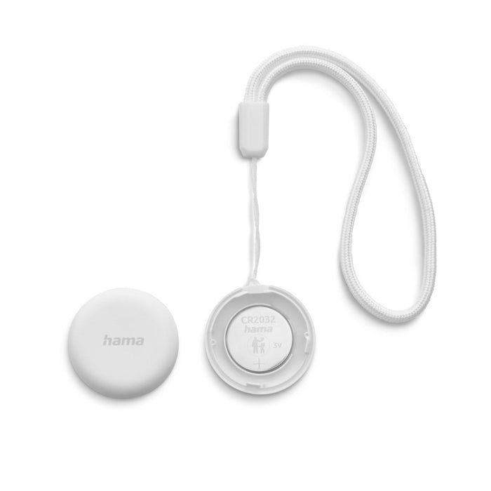 HAMA Тракер за Android &bdquo;Find My Device&ldquo;, с приложение, Bluetooth, бял
