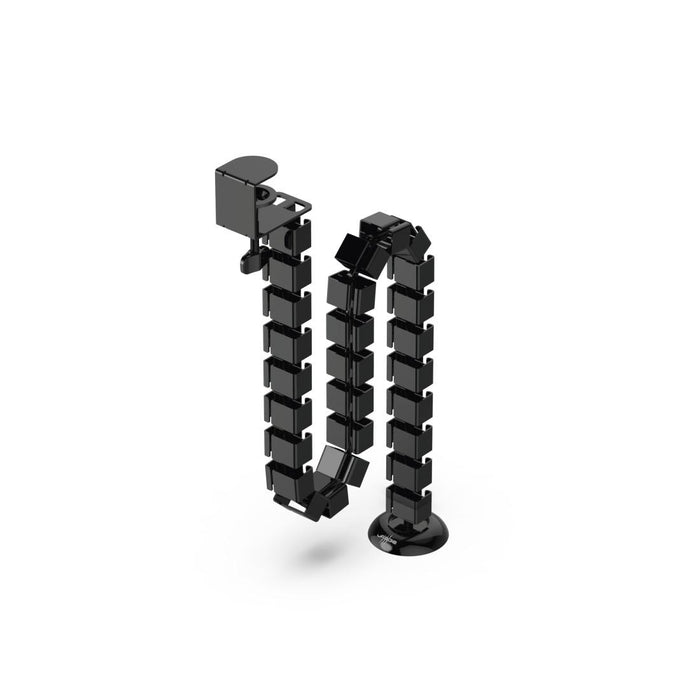 uRage Органайзер за кабели &bdquo;Spine&ldquo;, 130 см, черен