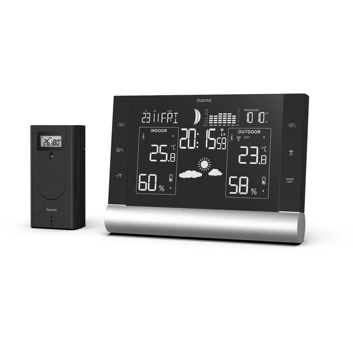 Метеорологична станция Black Line Plus - черна