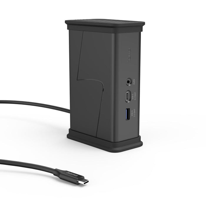 HAMA Докинг станция USB-C "Connect2Office Black", 9 порта, 2x HDMI&trade;, USB-A, USB-C, LAN
