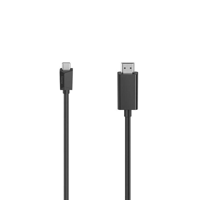 Кабел Hama 200718/135724 USB Type-C - HDMI 1.8M