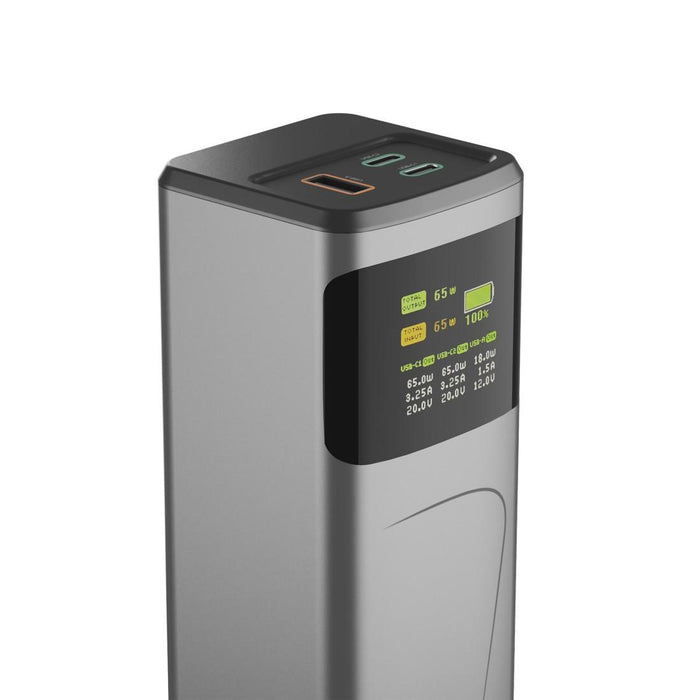 HAMA Външна батерия &ldquo;High Power&rdquo;, 65 W, 20000 mAh, 2x USB-C, USB-A, Fast Charging