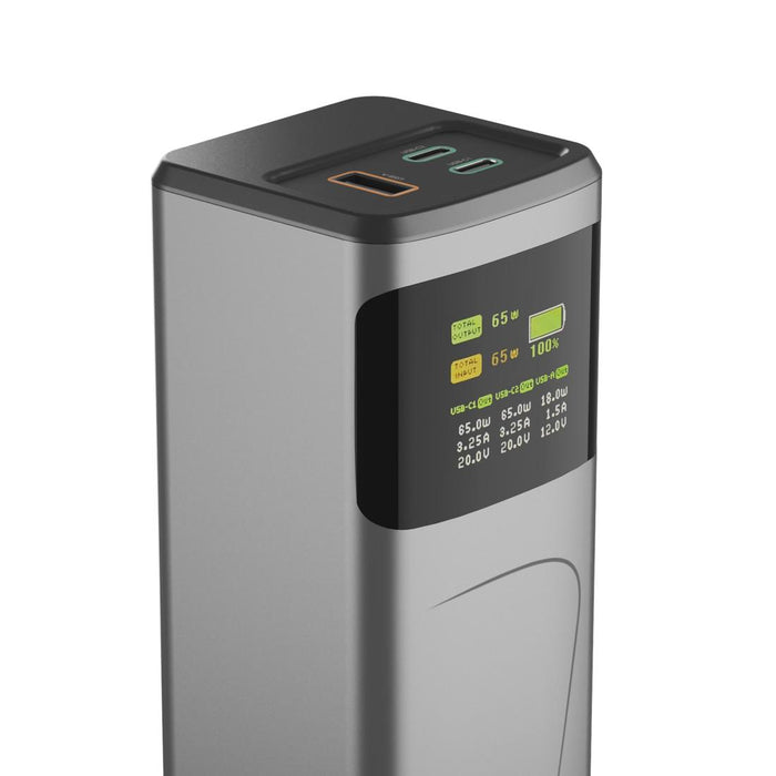 HAMA Външна батерия &ldquo;High Power&rdquo;, 65 W, 20000 mAh, 2x USB-C, USB-A, Fast Charging
