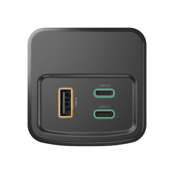 HAMA Външна батерия &ldquo;High Power&rdquo;, 150 W, 24000 mAh, 2x USB-C, USB-A, бързо зареждане