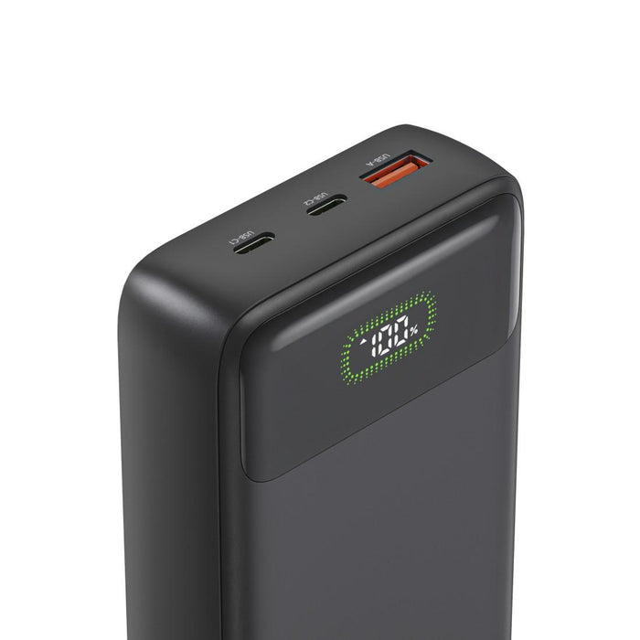 HAMA Външна батерия "PD27-W65", 27000 mAh, Изходи: 2xUSB-C, USB-A, Бързо зареждане