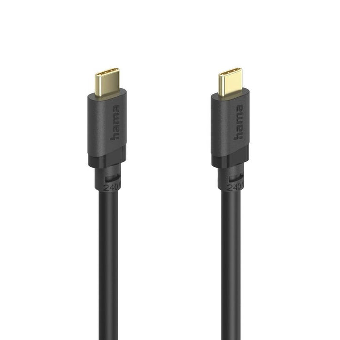 HAMA Кабел USB-C E-Marker чип USB 3.2 Gen1, 5 Gbit/s, 240 W, 1.5 м