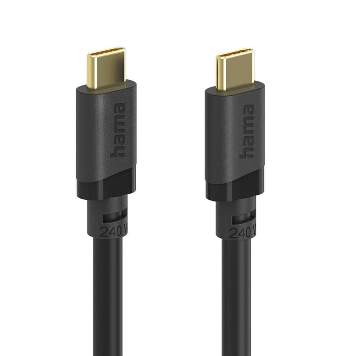 HAMA Кабел USB-C E-Marker чип USB 3.2 Gen1, 5 Gbit/s, 240 W, 1.5 м